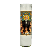 Brother Brigham's Blessed and his  8" Candle